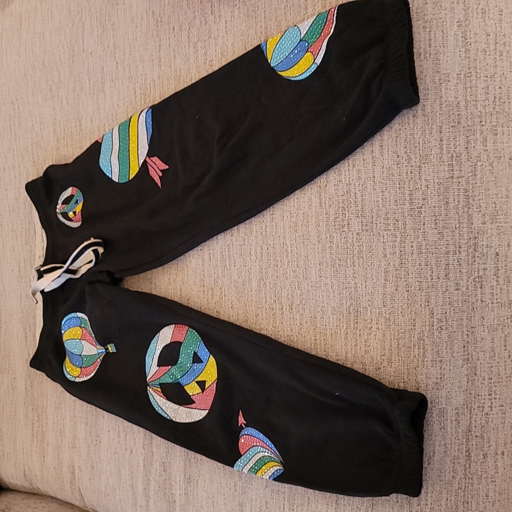 VS Pink vintage blinged out joggers